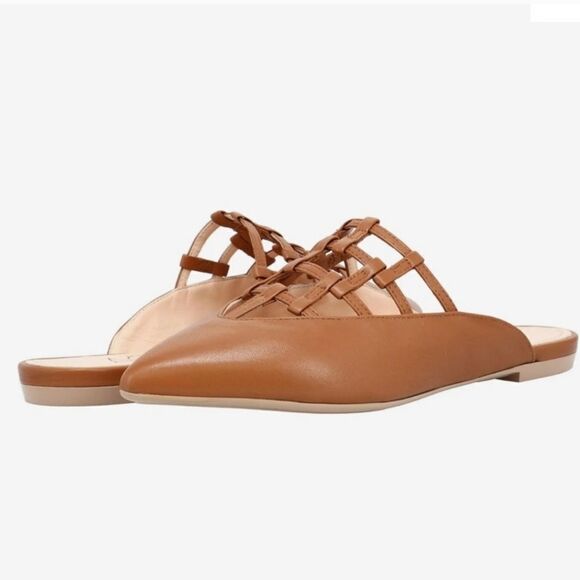 AGL Maluka Slip On Mule Pointed Toe Black Sz 40/ US 9.5 - Picture 6 of 12